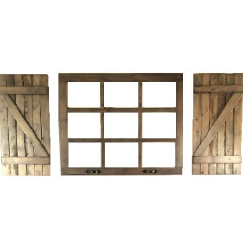 Rustic Farmhouse Decorative Shutters
