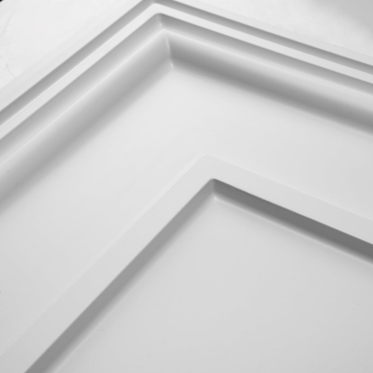 Art3d PVC Ceiling Tiles, 3D Plastic Sheet in White, 2 × 4 ft, 12-Pack