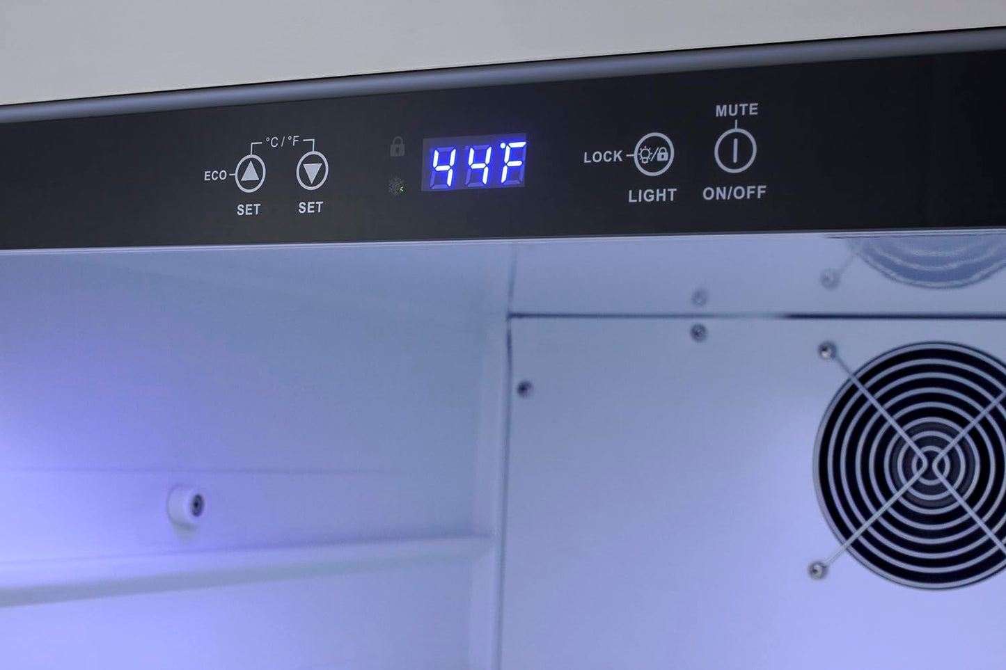 Summit 24” Refrigerator, Built-in, Outdoor Refrigerator, 4.2 cu.ft. Capacity, ADA Compliant, Stainless Steel Cabinet, Panel Ready Door*- AL55OSCSSIF (Panels Not Included)