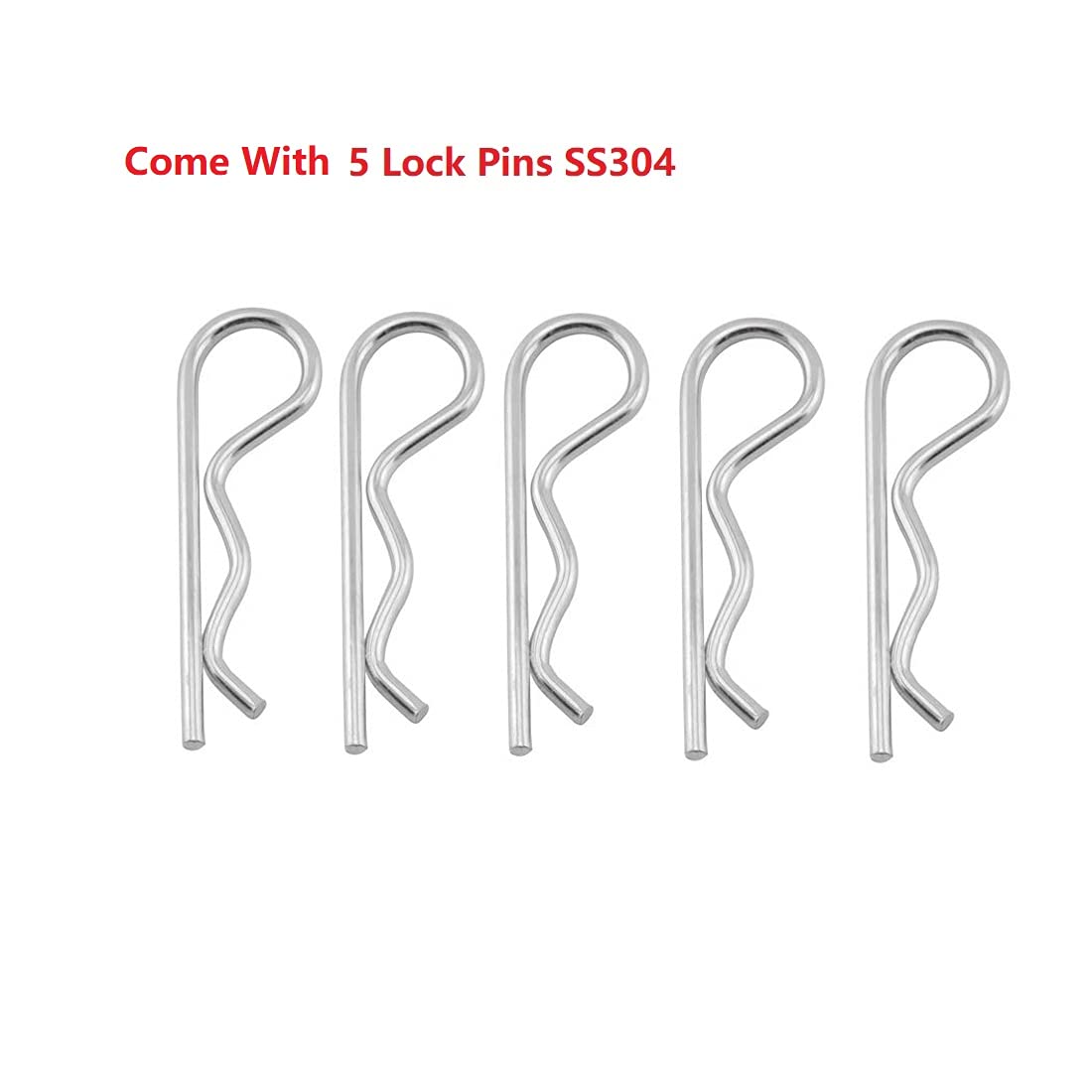 4 Pack Heavy Duty Cast Stainless Steel Grill Burner for Bull, Grill Replacement Parts for Bull, Cal Flame, Lion, Blaze, Turbo, Beefeater, Thermos, Char Broil, Jenn Air, Nexgrill
