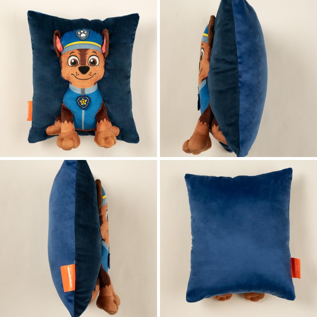 Paw Patrol Chase Kids Super Plush Cozy Snuggle (TM) Pillow (100% Officially Licensed Product) By Franco