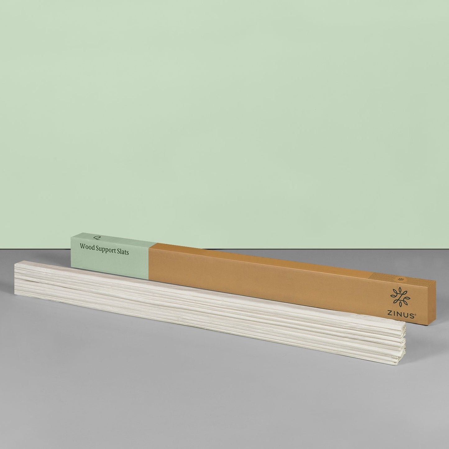 Zinus Compack Vertical Wood Slats, Box Spring Replacement, King
