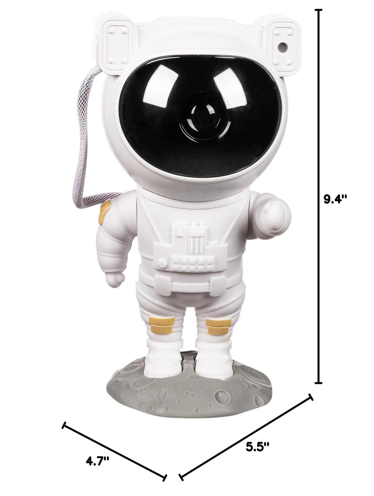 Star Projector Galaxy Night Light - Astronaut Space Projector, Starry Nebula Ceiling LED Lamp with Timer and Remote, Kids Room Decor Aesthetic, for Christmas & Birthdays
