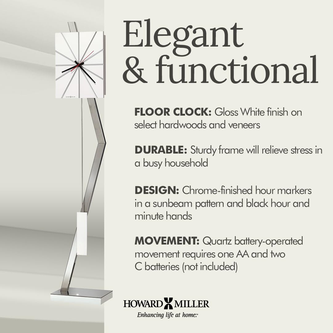 Howard Miller Benjamin White Illuminated Grandfather Clock