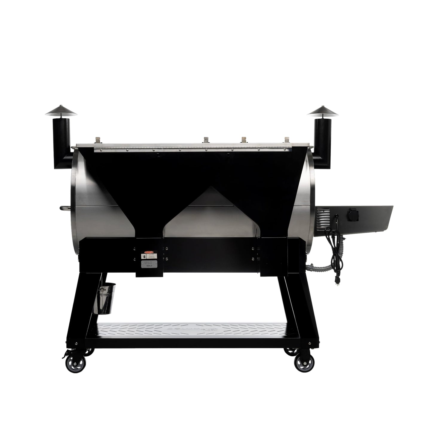 recteq DualFire 1200 Wood Pellet Smoker Grill, Wi-Fi Electric Pellet Grills, Dual Chambers for Hot and Fast + Low and Slow Cooking | DualFire 1200 + Grill Cover Bundle