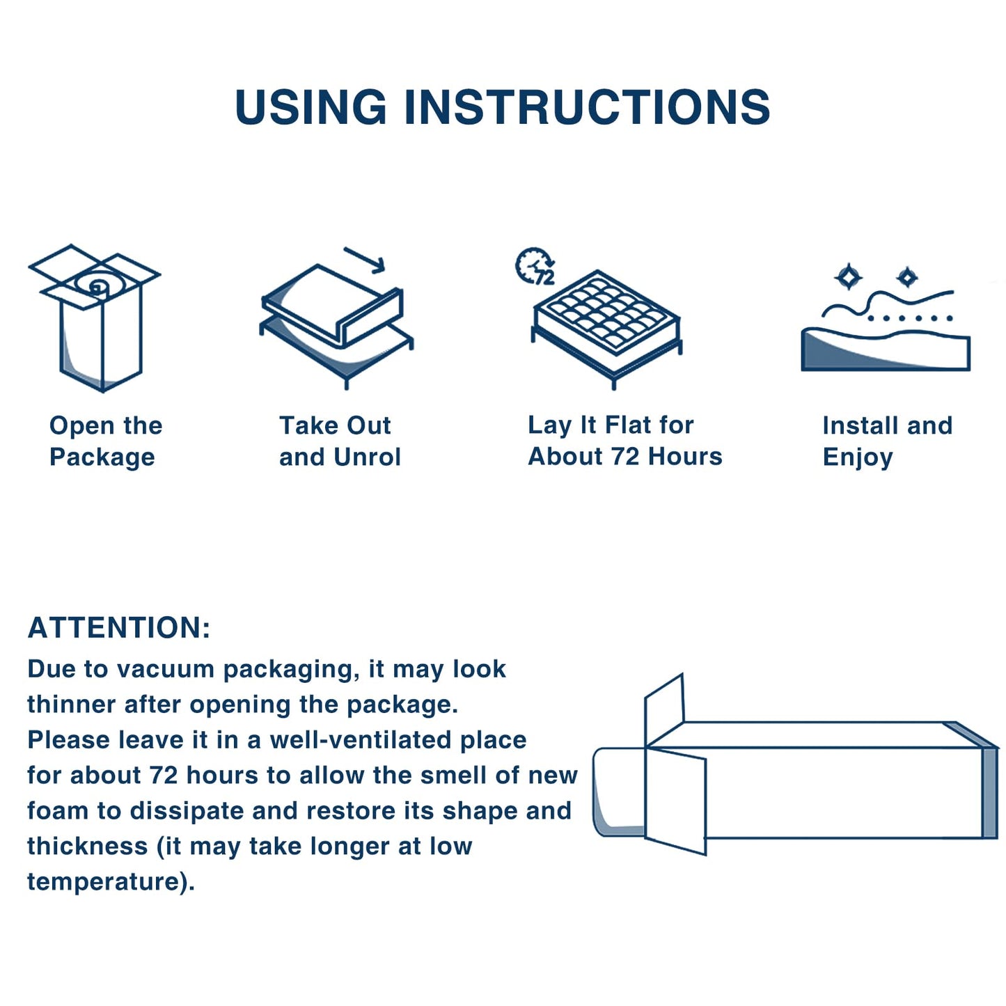OLANLY Dual-Layer 4 Inch Cal King Size Memory Foam Mattress Topper for Back Pain, 2 Inch Cooling Pillow Top Mattress Pad Cover and 2 Inch Gel Memory Foam Topper, Deep Elastic Pocket, Grey