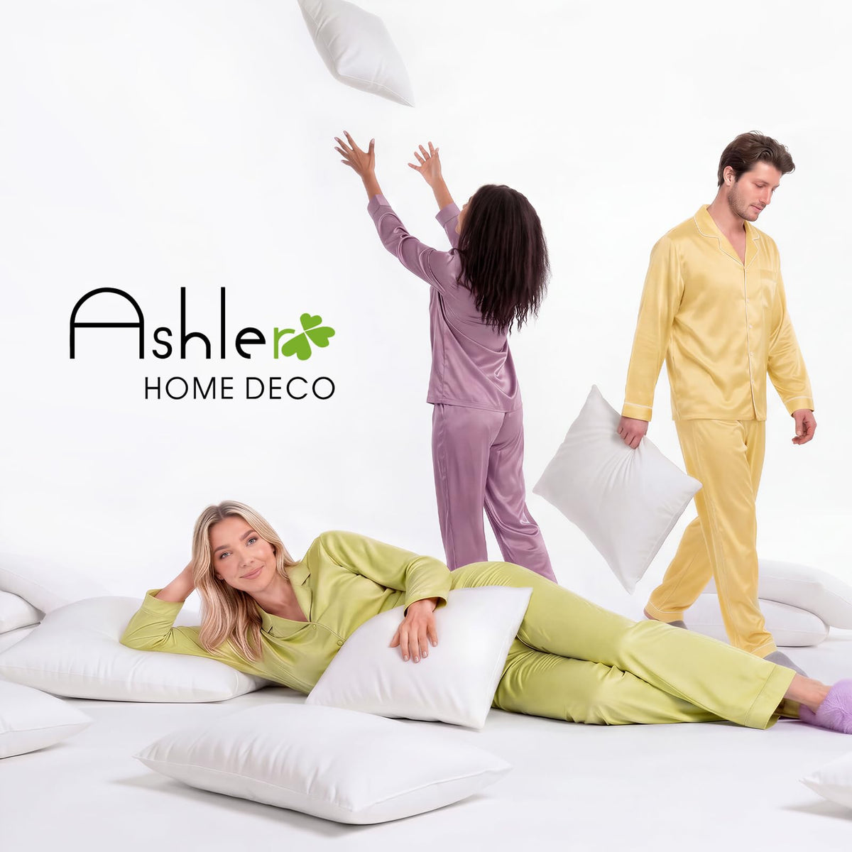 Ashler 12x20 Throw Pillow Inserts, Hypoallergenic Lumbar Pillows