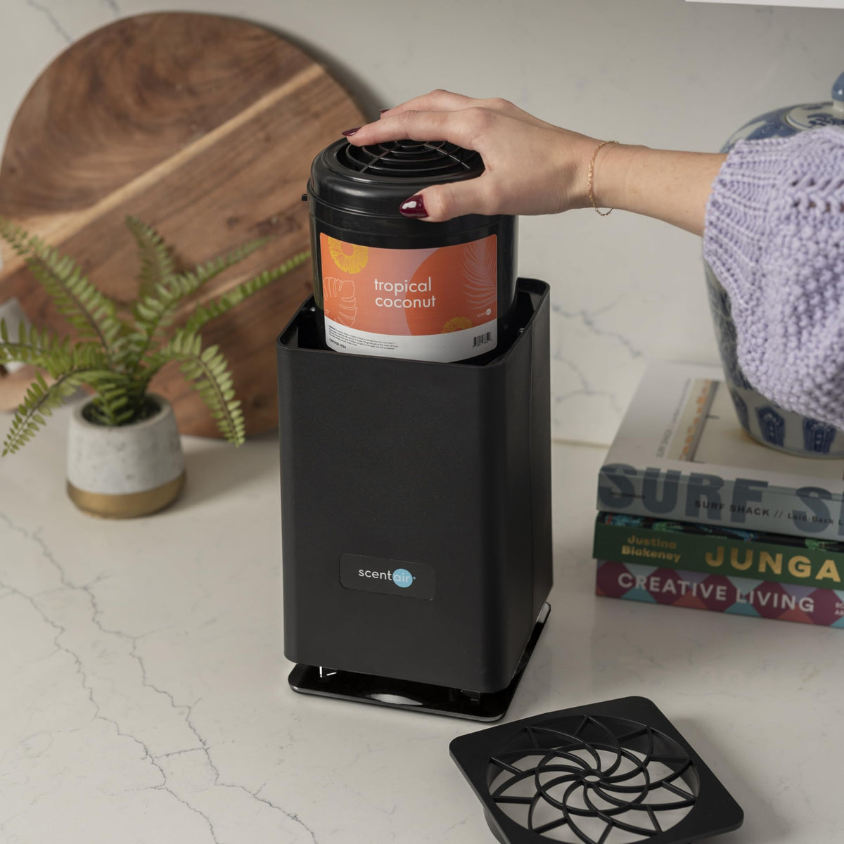 ScentAir Whisper Essential Fragrance Diffuser Machine, Black