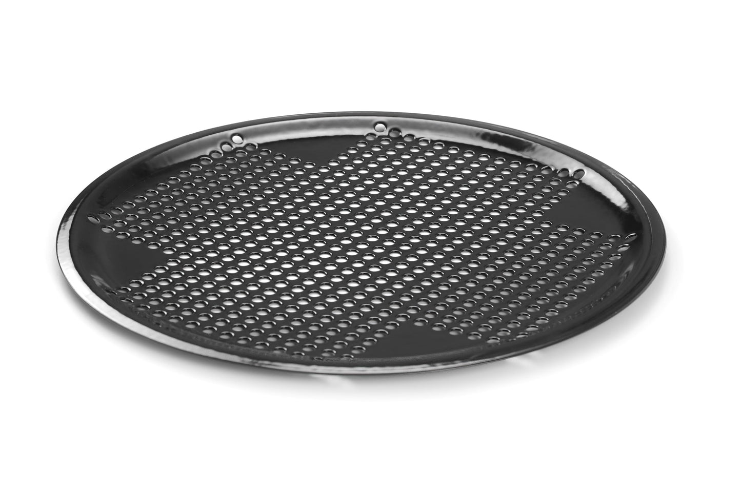 Oscarware 16” Round Porcelain Coated Grill Topper – Perfect for Kamado & Ceramic Smoker Grills, Ideal for BBQs, Grilling Meat & Pizza