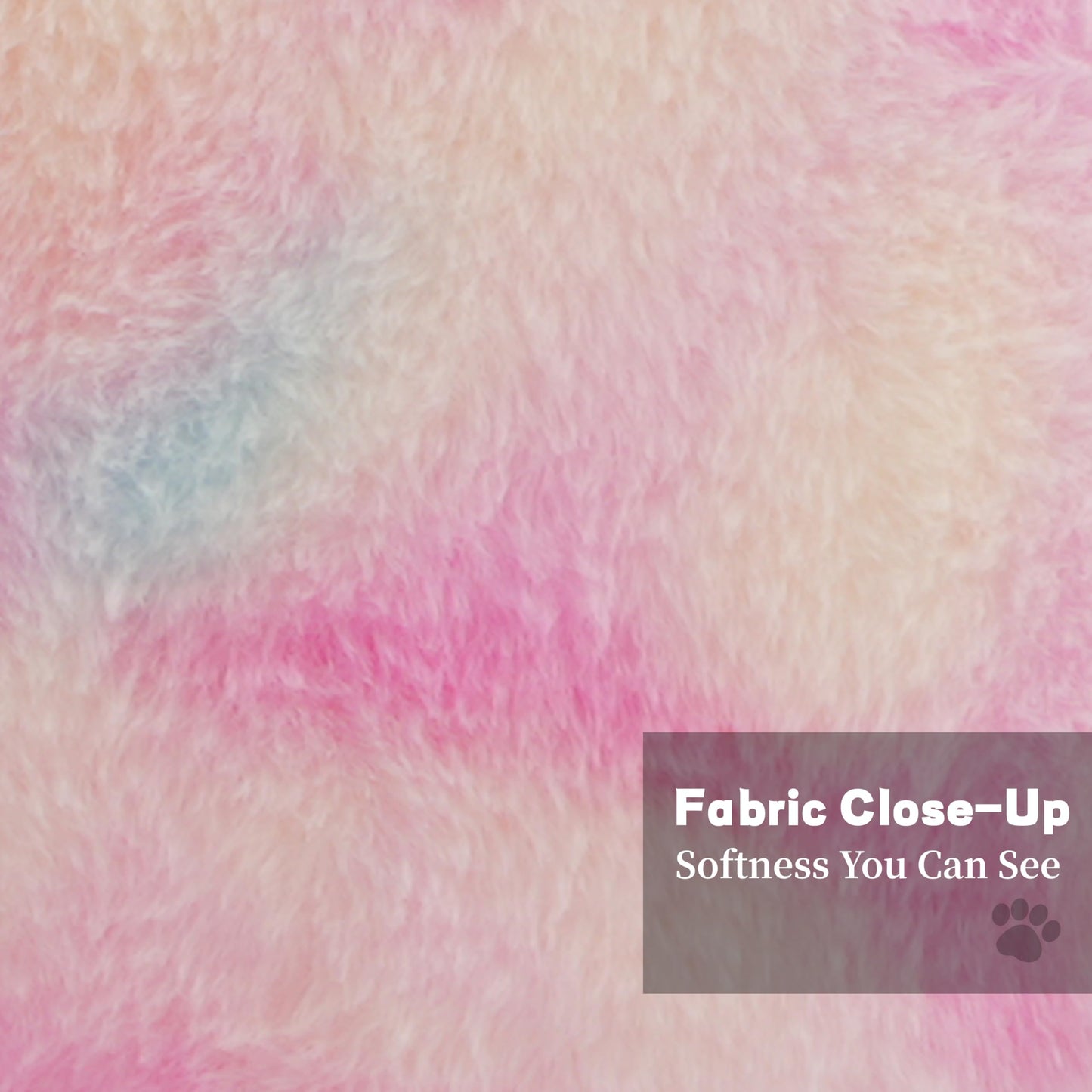 Modern Soft Fluffy Bean Bag Chair With Faux Rabbit Fur Cover, Memory Foam Bean Bag Chairs For Kids Teens, Furry Fuzzy Faux Fur Fabric Beanbag, Round Rainbow Plush Sofa For Bedroom, Living Room, Dorm