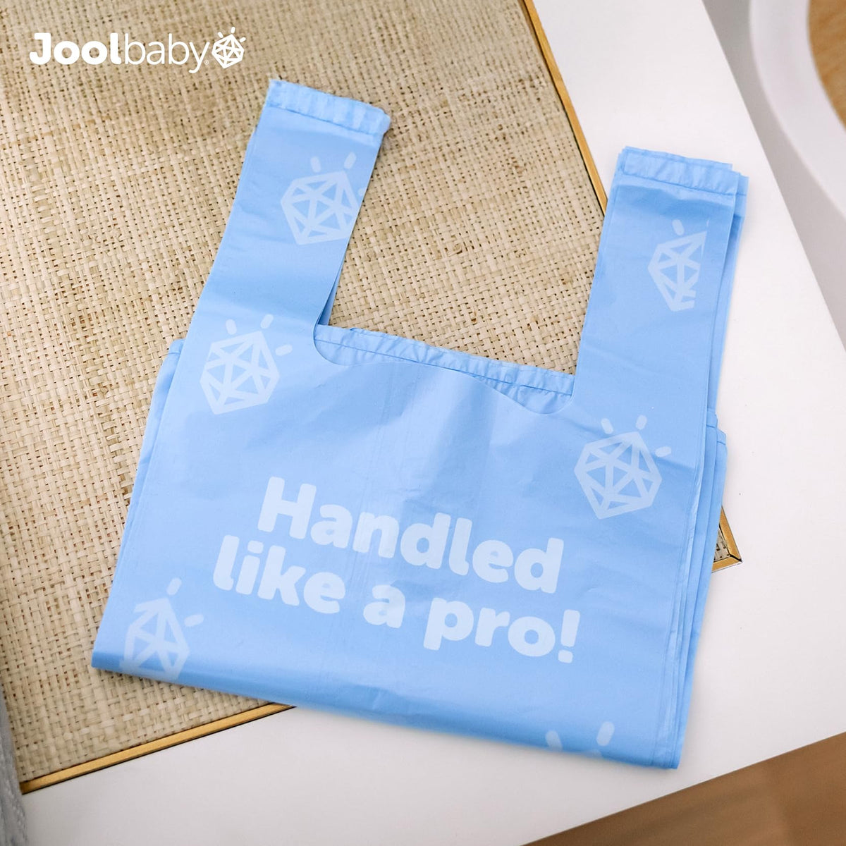 Jool Baby Diaper Disposable Bags (225 Count) - Lavender-Scented, Easy to Tie – Great for At Home & On the Go