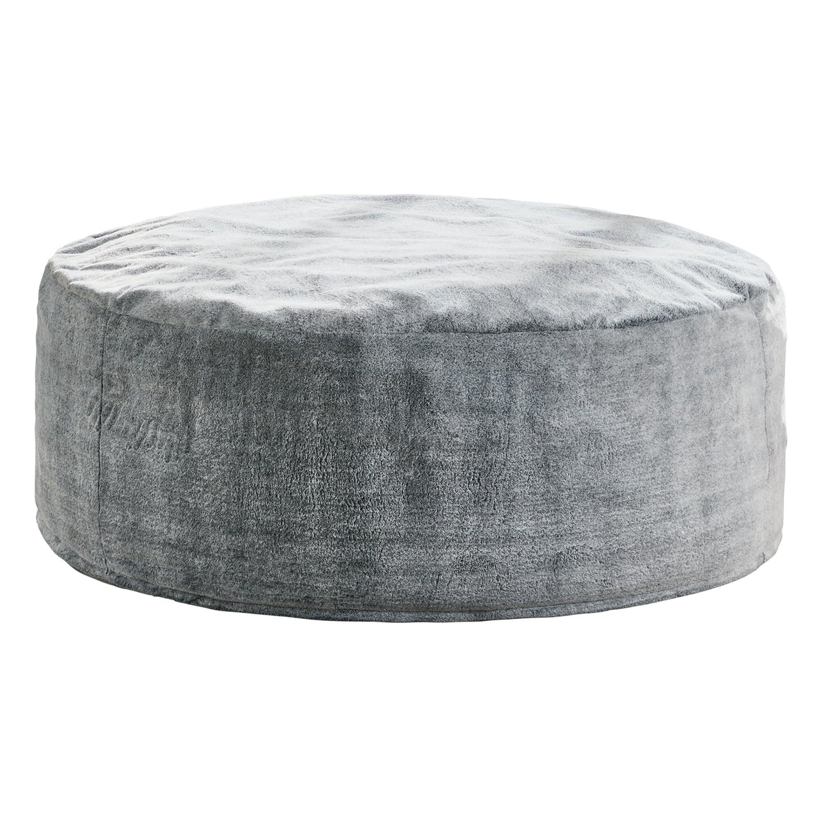 Hobestluk Bean Bag Chair for Adult Giant Beanbag with Filler Grey 5FT