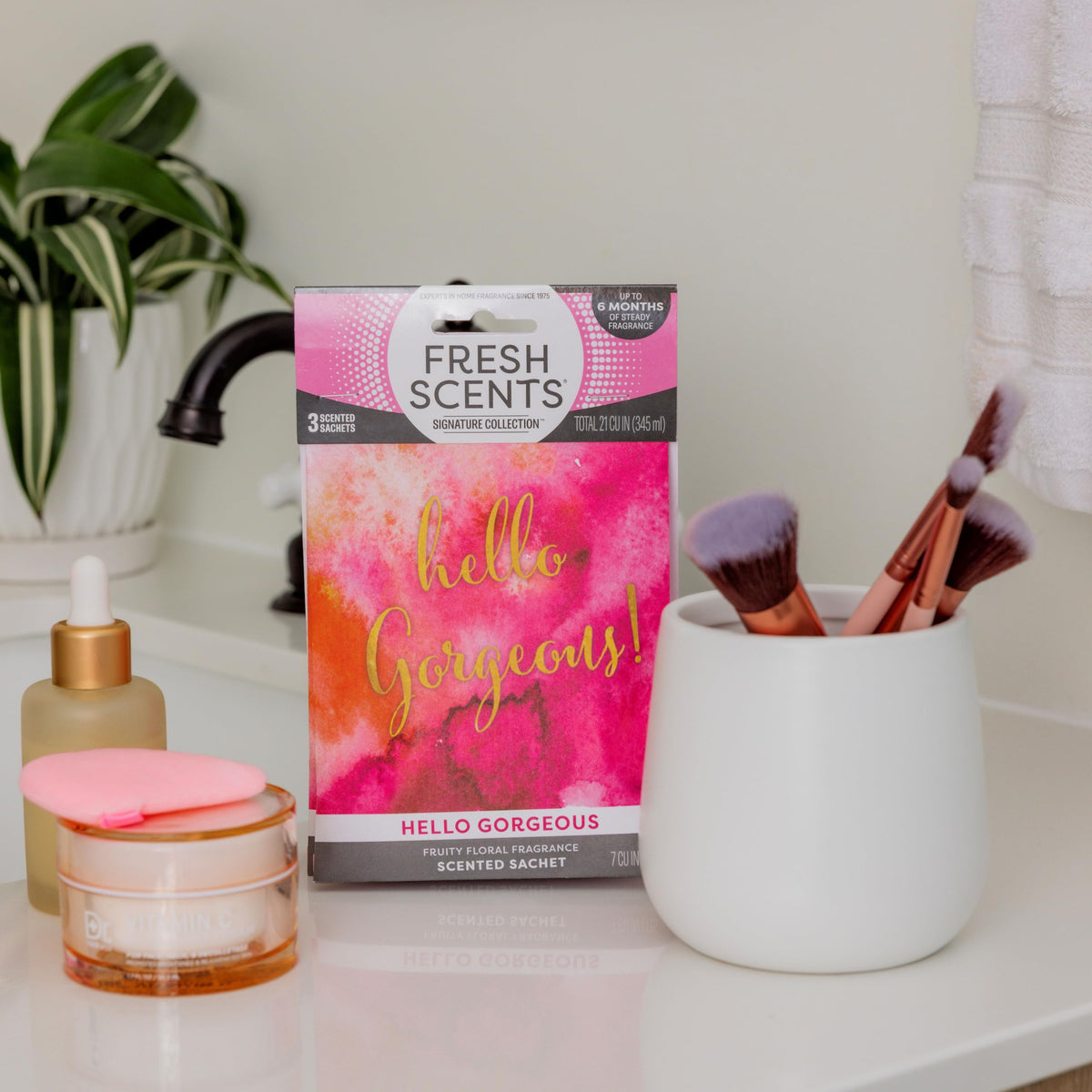 Fresh Scents Hello Gorgeous Scented Sachets 6 Pack