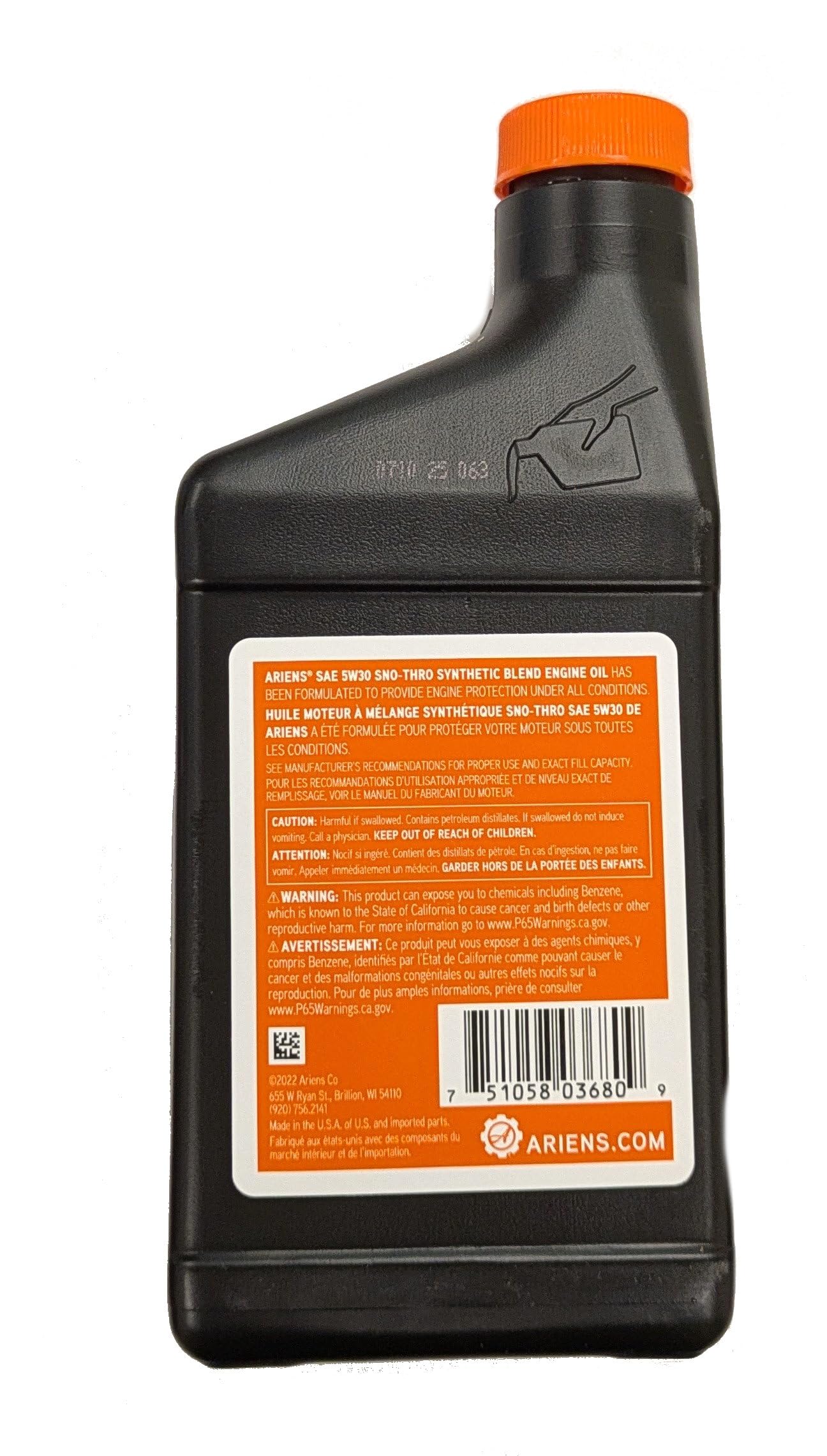 Ariens 5W-30 Semi Synthetic Engine Oil