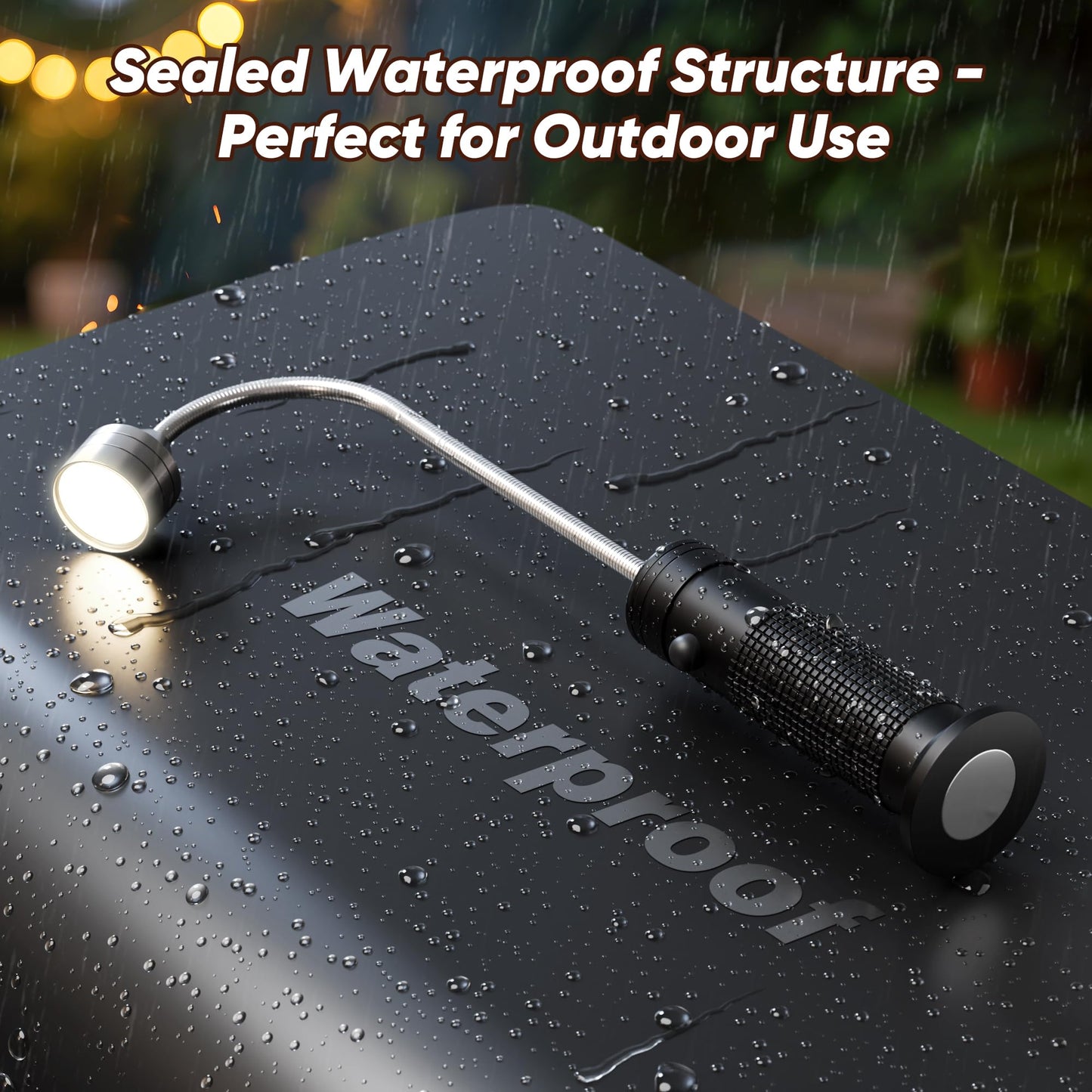 SIMLIX Grill Light Gifts for Men: 2 Pack LED Barbecue Lights for Outdoor Grill Unique Grilling Gifts for Husband Dad Mens Gifts for Father Day - Smoker Grilling Accessories for Night BBQ