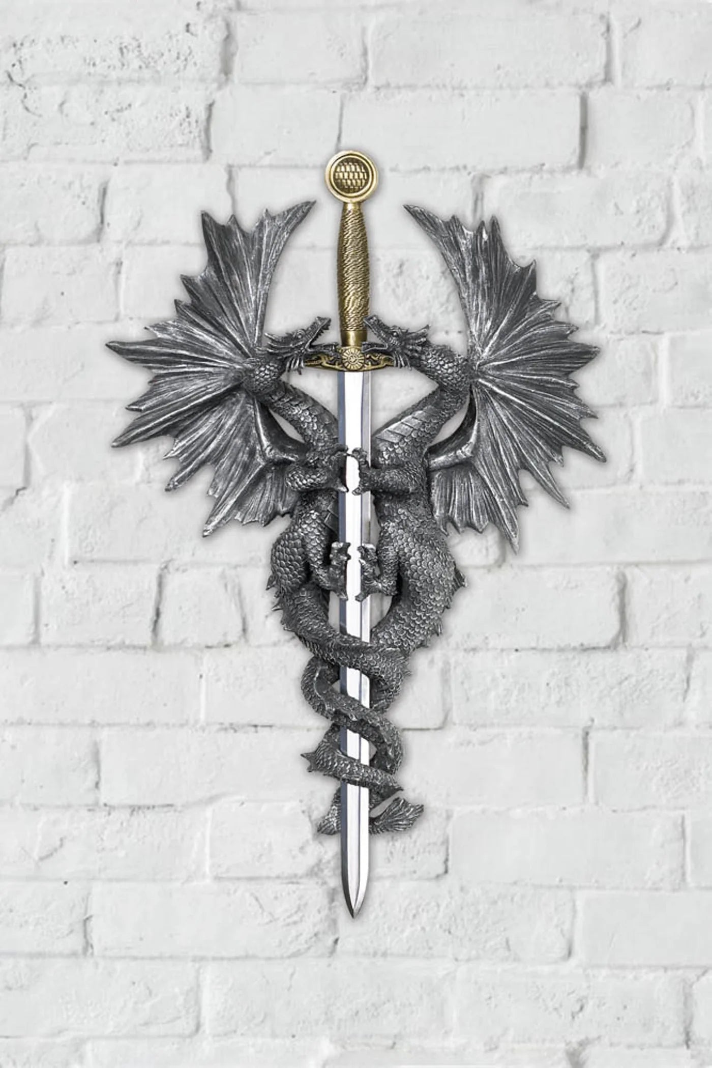 DRAGON DAGGER WALL PLAQUE