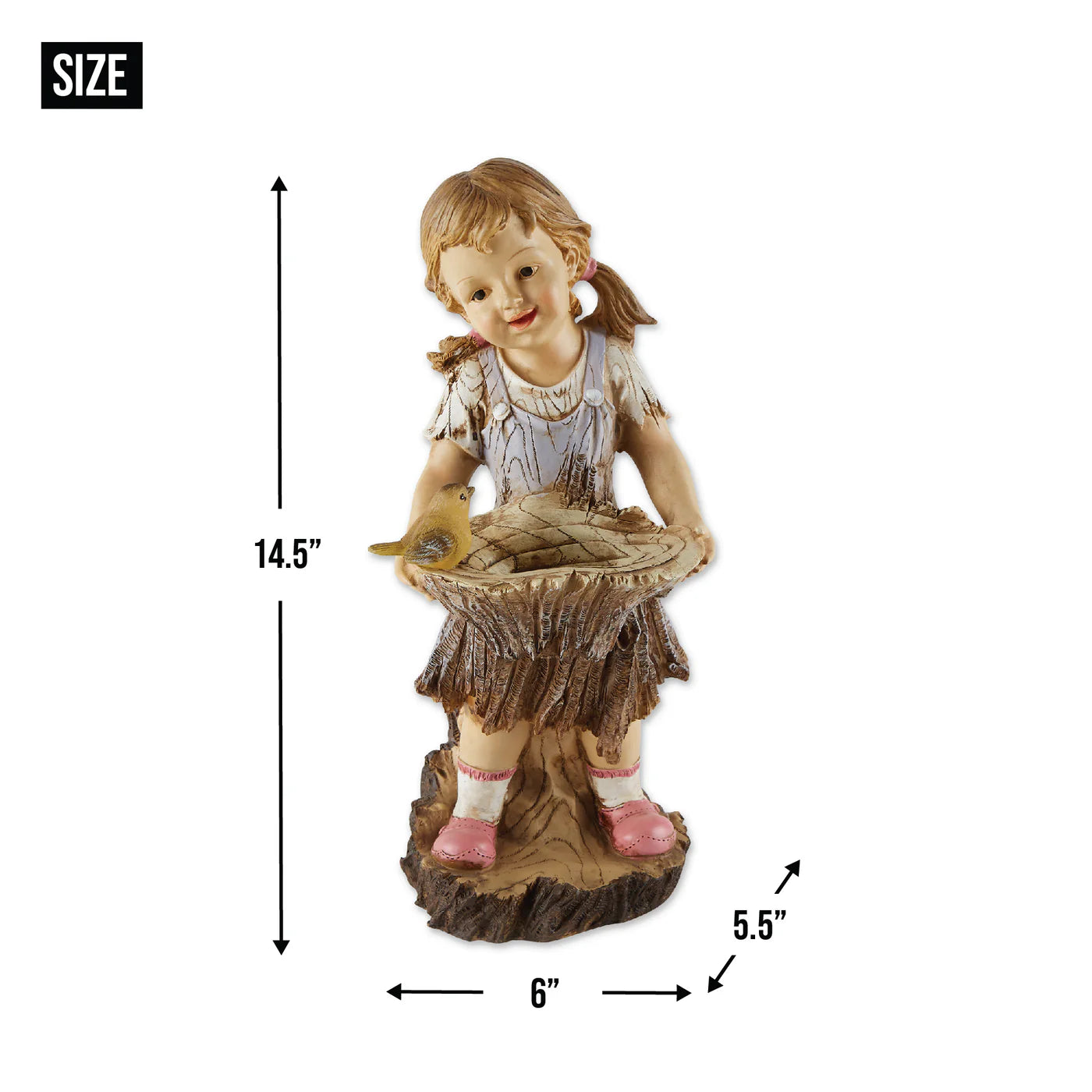 SWEET SUMMERTIME SOLAR STATUE