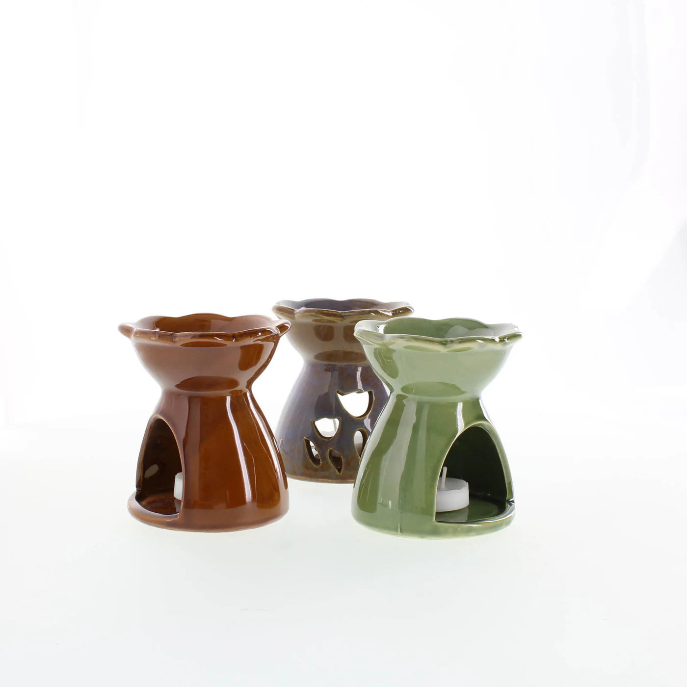 FLOWER OIL WARMER TRIO