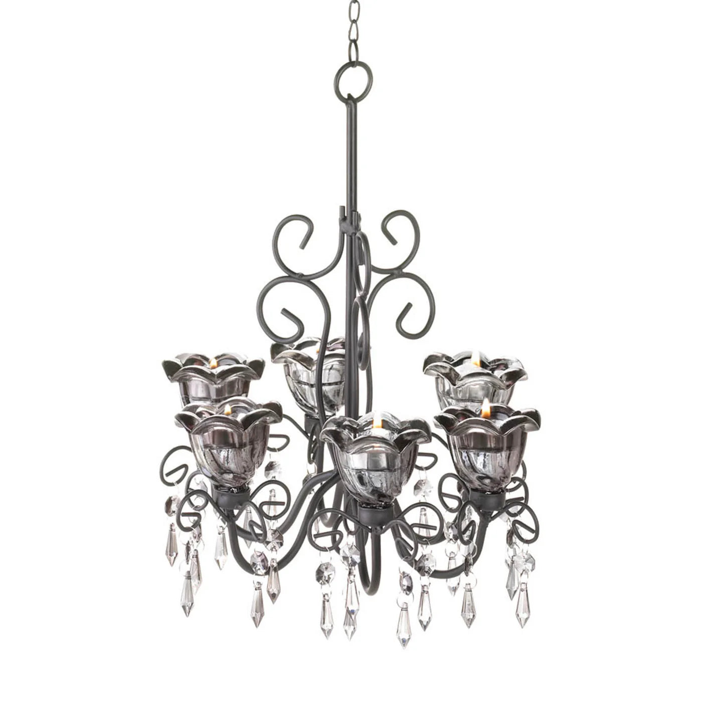 MIDNIGHT BLOOMS CHANDELIER