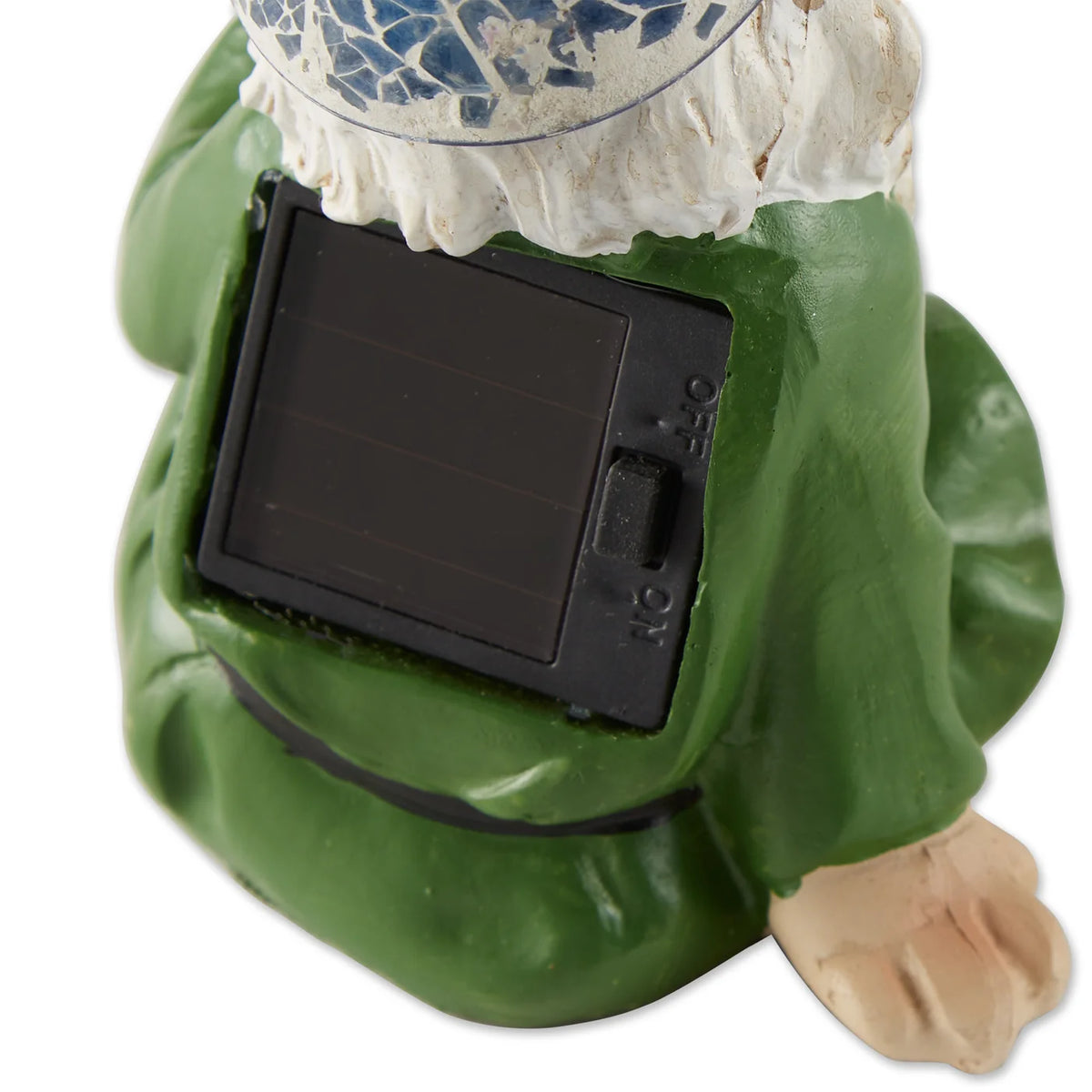 Cheery Gnome Solar Statue