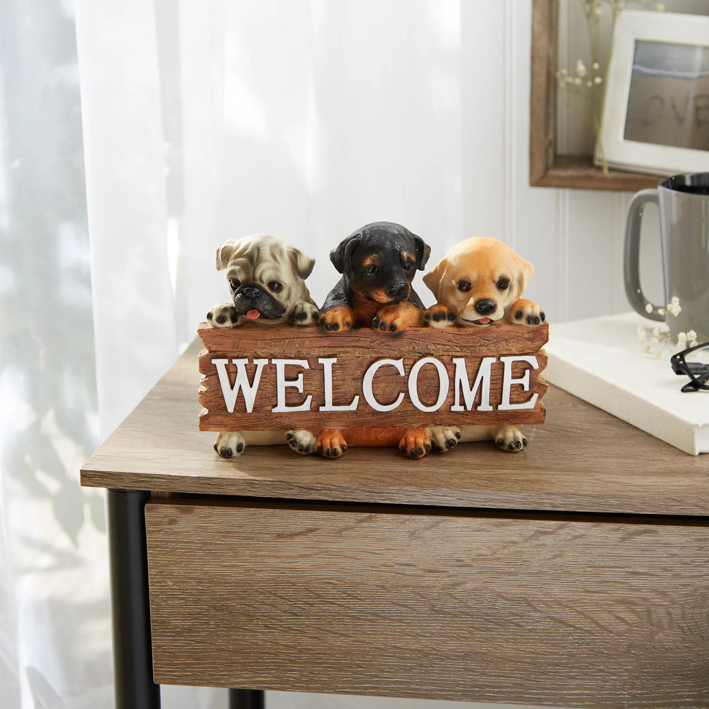 PUPPY WELCOME SIGN