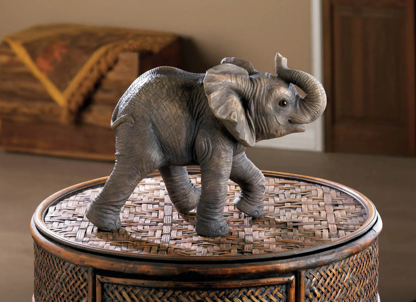 HAPPY ELEPHANT FIGURE