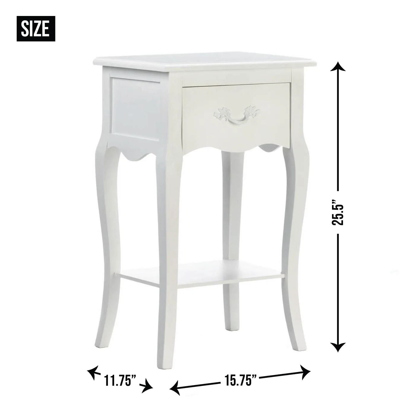 Country Loft Accent Table