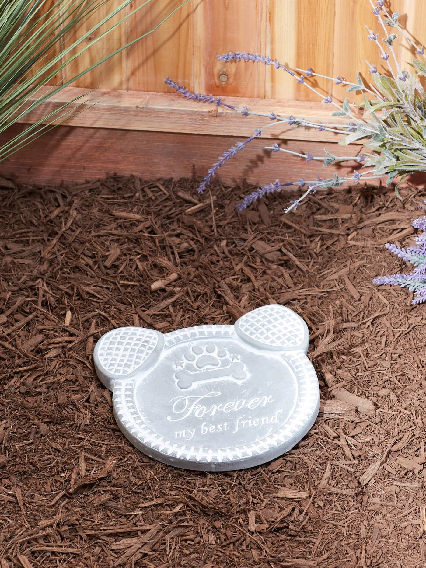 FOREVER MY BEST FRIEND - DOG MEMORIAL STEPPING STONE
