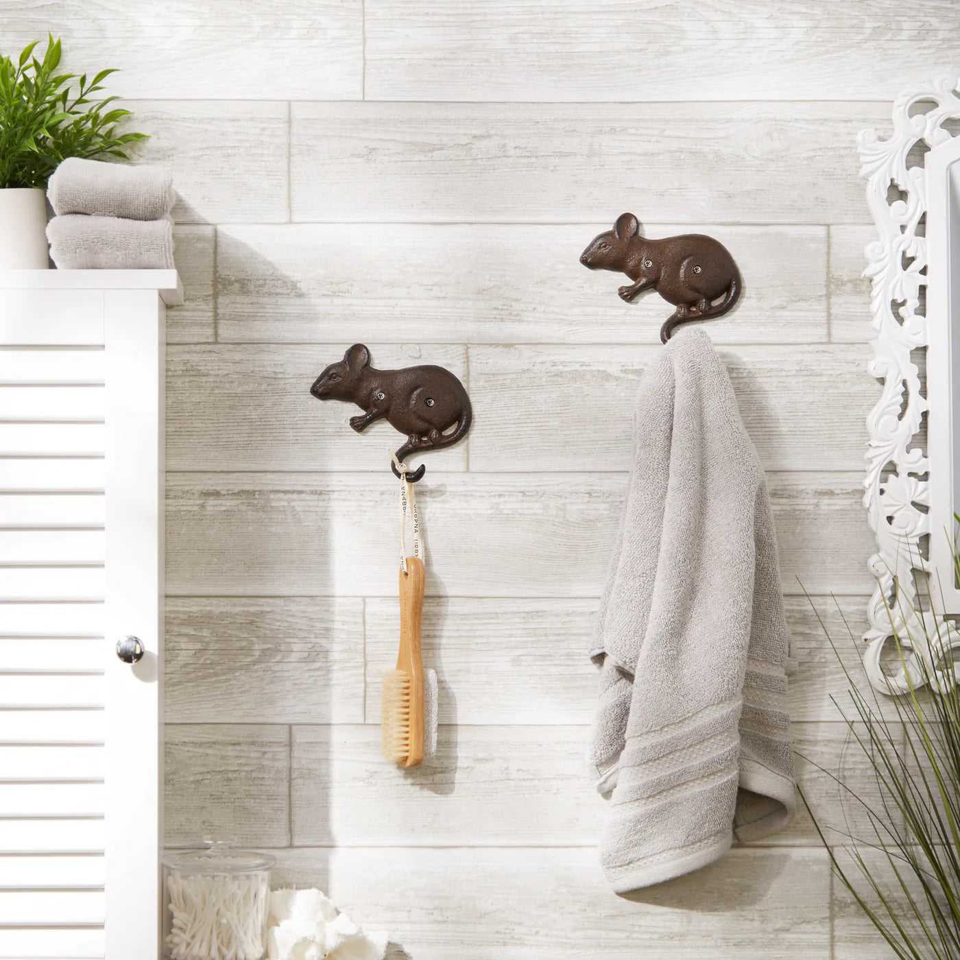 MOUSE WALL HOOK SET/2