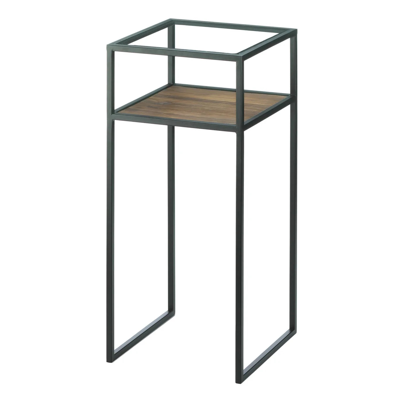 Small End Table with Glass Top