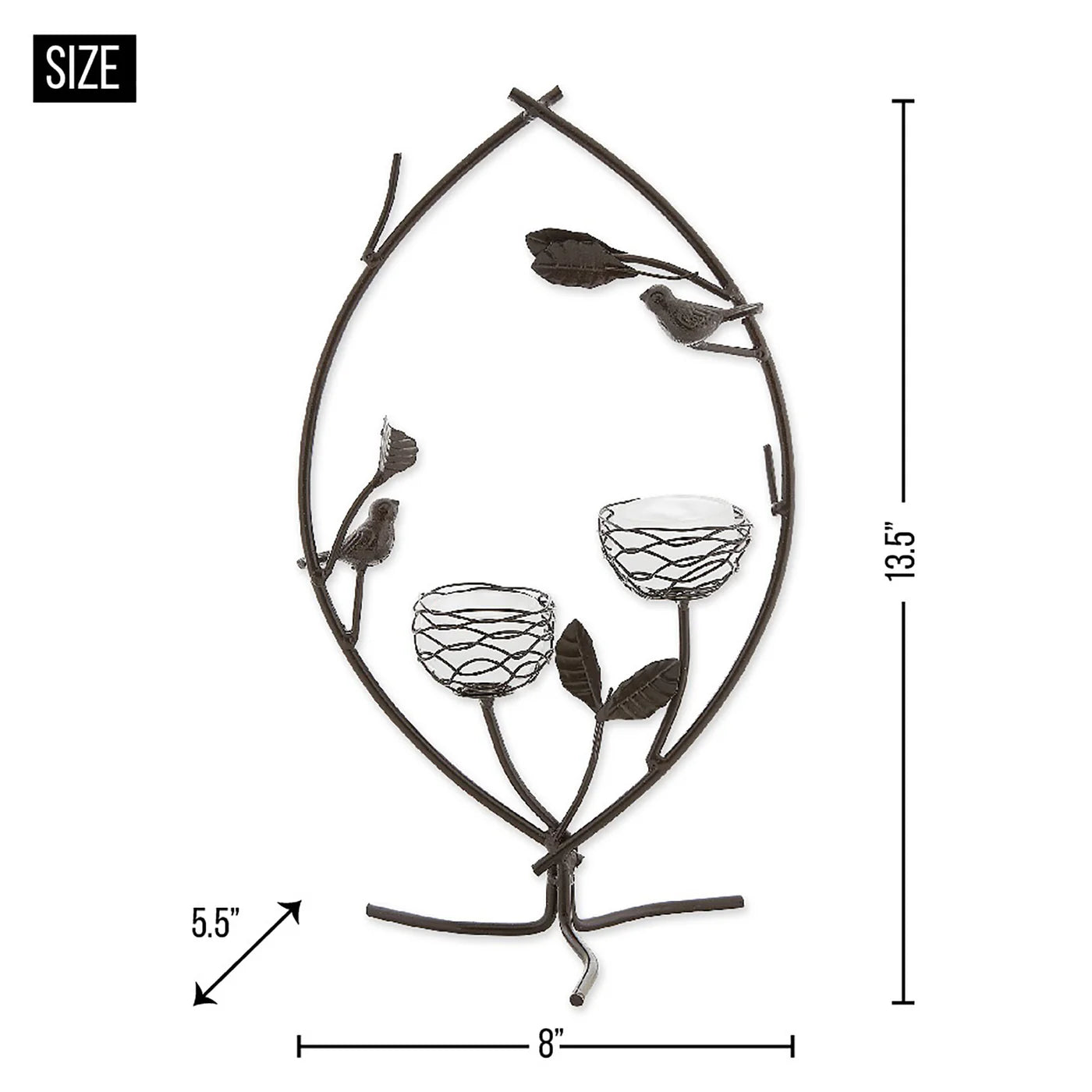 HARMONY BIRDIES TEALIGHT HOLDER