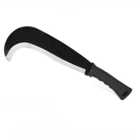Small Machete Sickle Tool, 13.5-Inch Garden Knife with Curved Blade for Weeding, Vine Cutting, Pruning and Farm Use