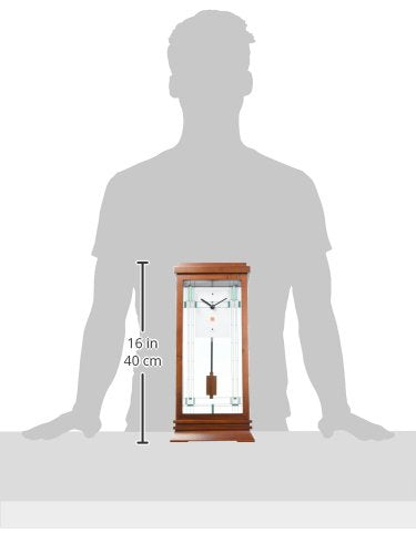 Bulova B1839 Wilits Frank Lloyd Wright Mantel Clock