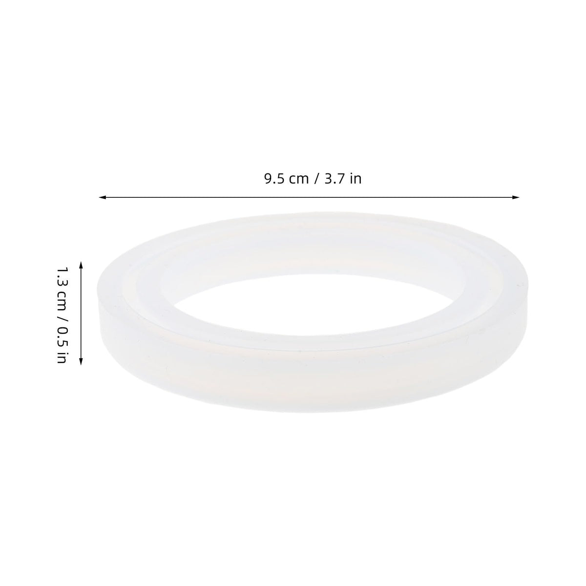 ULDIGI Silicone Lamp Bulb Fragrance Ring 70mm Id 4pcs White
