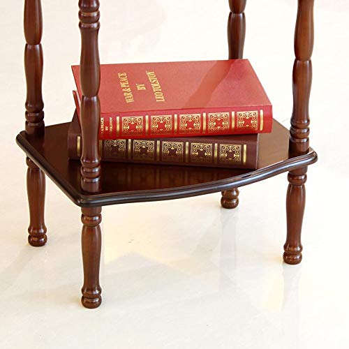 uhyOHF Telephone Table, American Solid Wood Telephone Table,Vintage European Plant Stand,Roman Column Table,Storage Side End Table,Sofa Side Table (