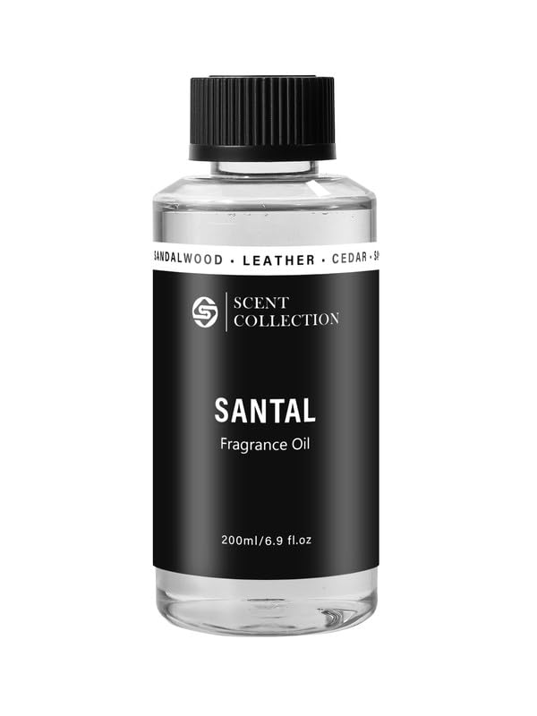 Luxury Hotel Scent Santal Diffuser Oil 200ml Waterless Sandalwood Refill