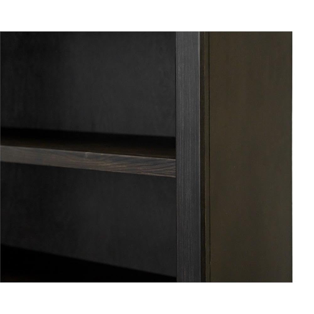 Pemberly Row Set of 3 Fully Assembled Executive Desk & Filing Cabinet & Bookcase