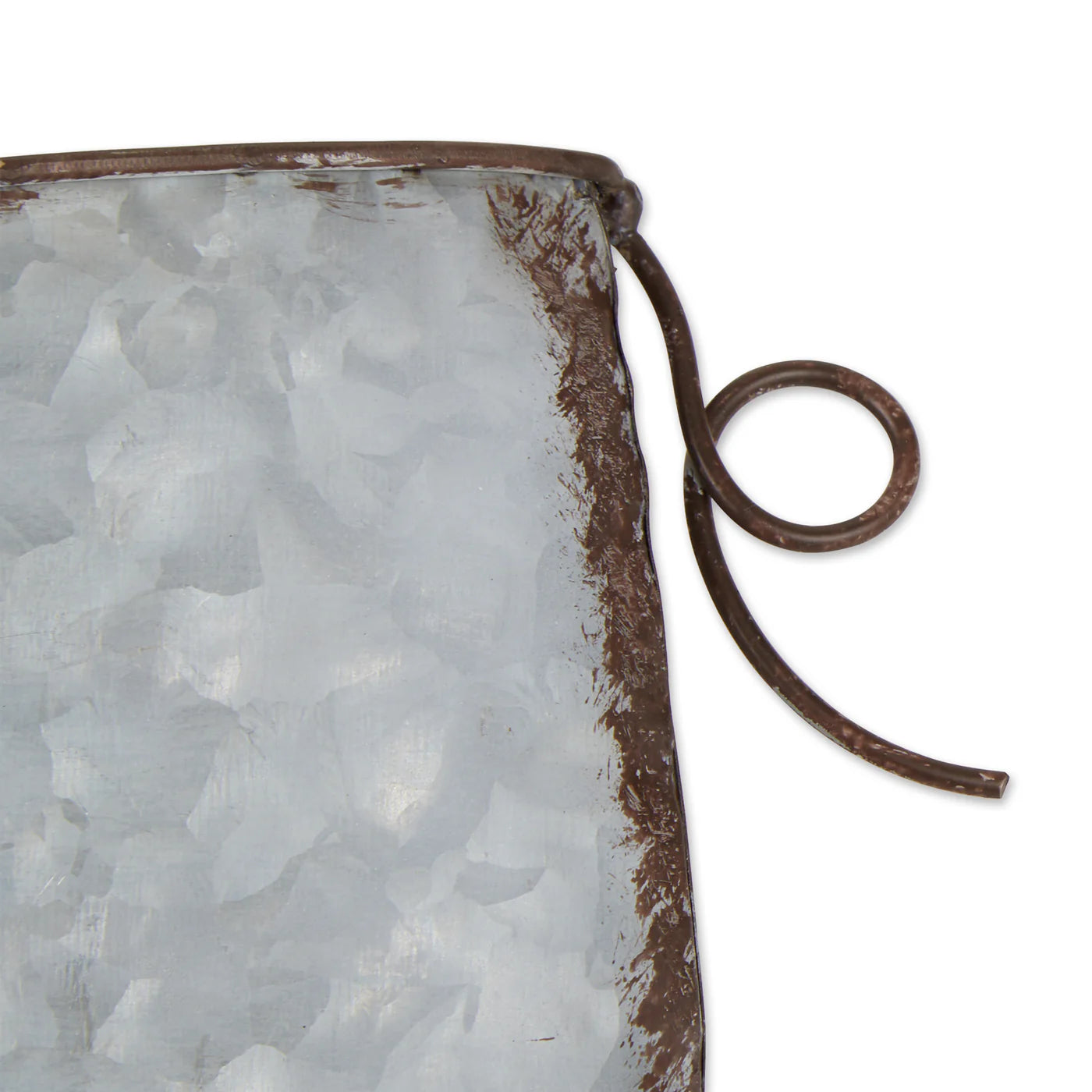 PIG GALVANIZED WALL PLANTER