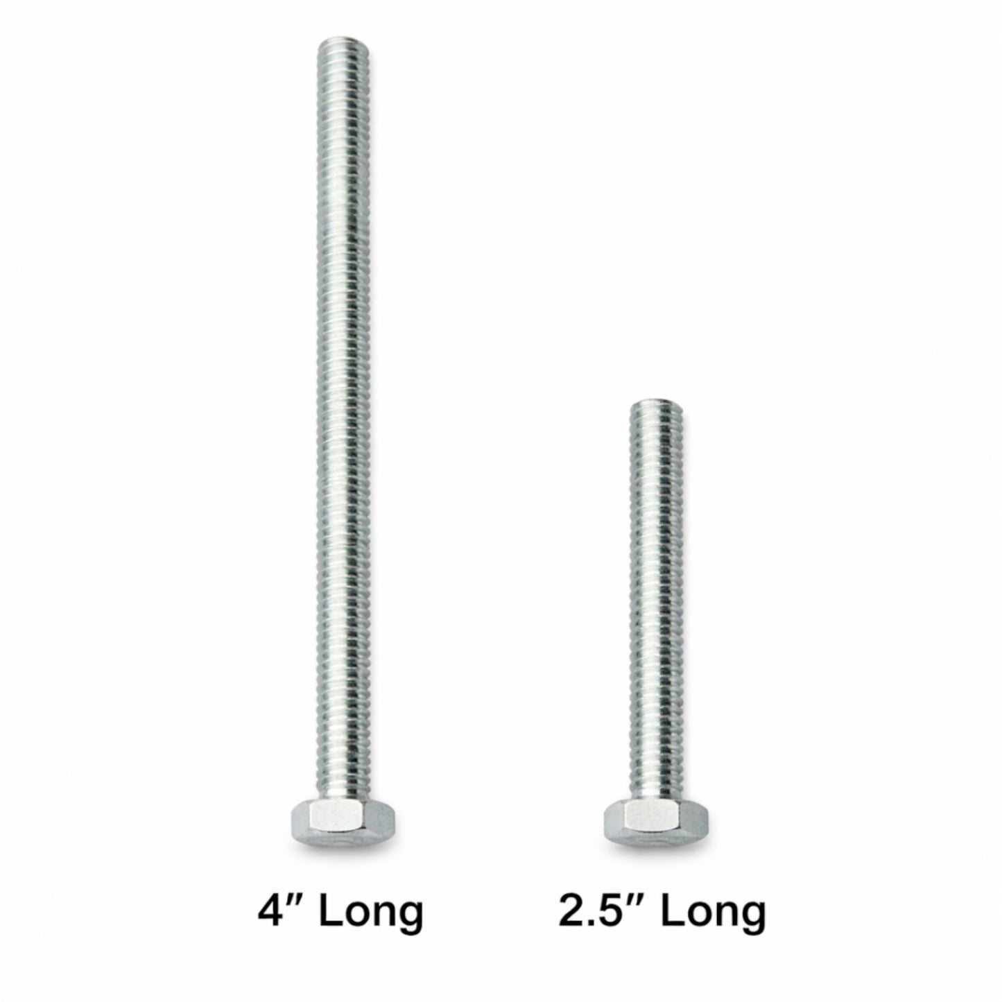 STL Beds Through-Hole Headboard & Footboard Bolt Kit Connector – 2.5” and 4” Bed Rail Hardware for Wood or Metal Beds