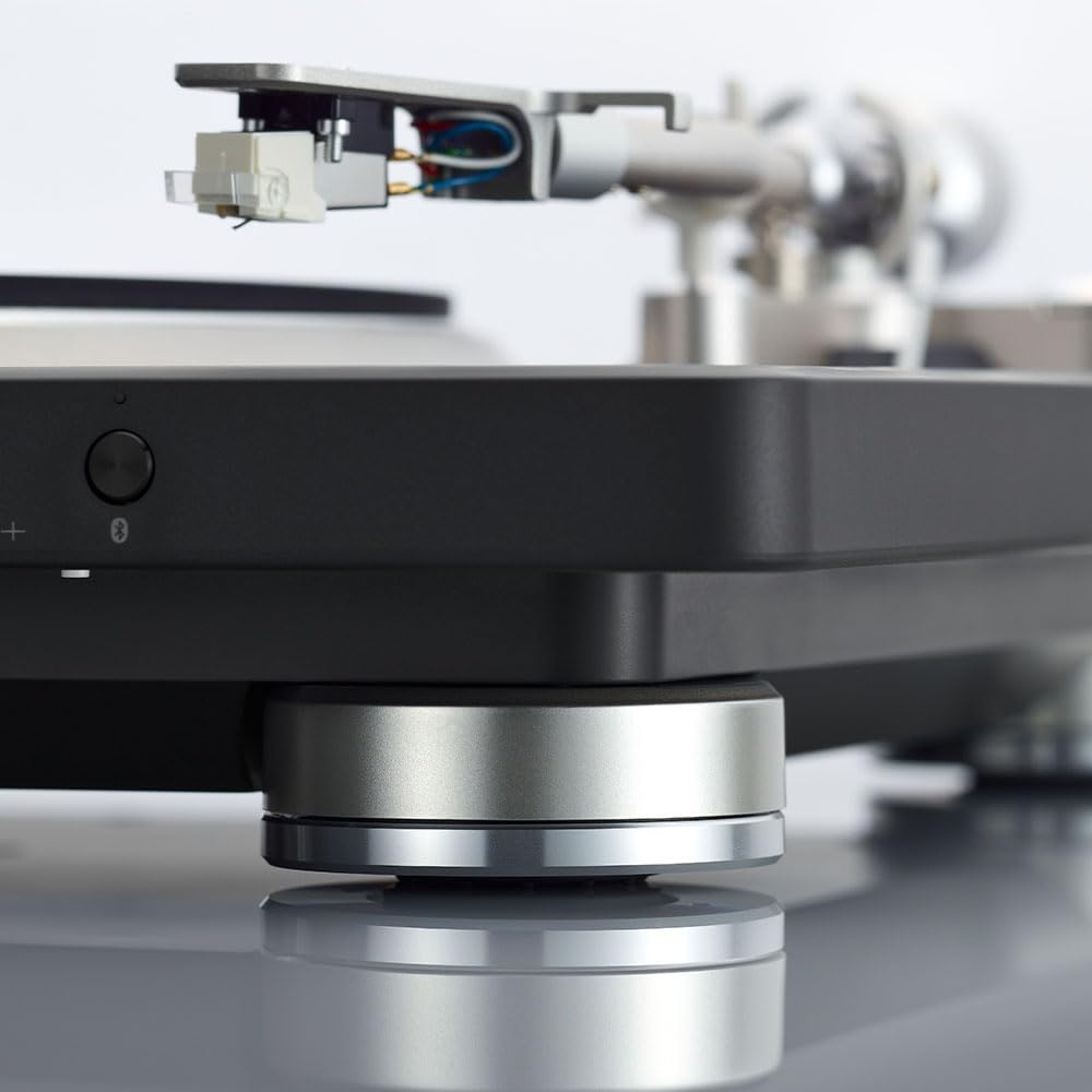 Denon DP-500BT Hi-Fi Bluetooth Turntable, Semi-Automatic Operation, Black
