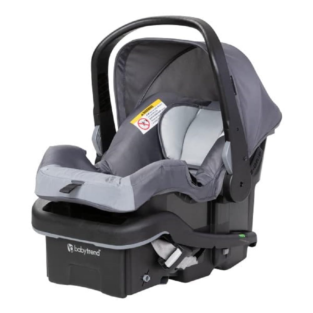 Baby Trend EZ-Lift™ Plus Infant Car Seat, Ultra Grey – Newborn Comfort Padding, Lightweight Carry Build, Adjustable Harness System