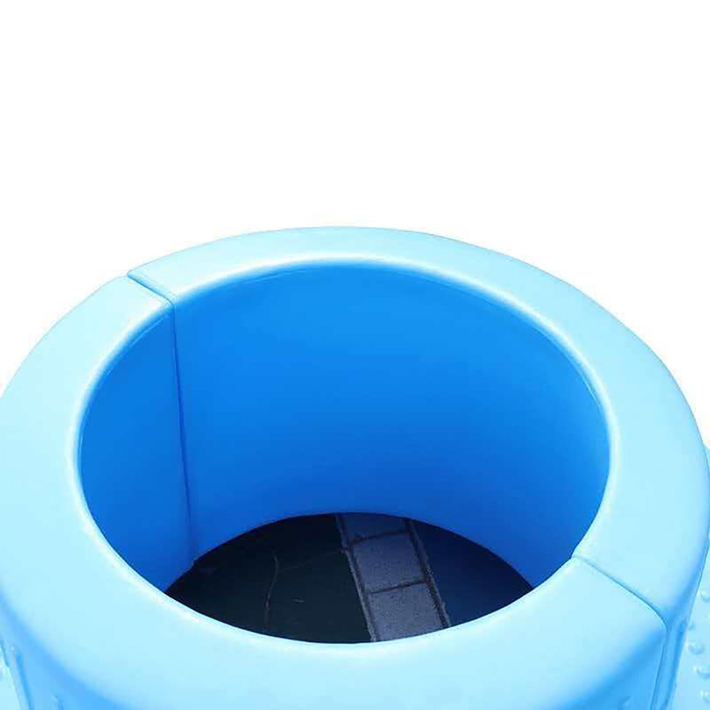 JOSOGO Modular Kids Outdoor Bench, Plastic Semicircle Tree Wrap Seating for Toddler Playground, Weather Resistant Circle Garden Stool for Daycare Preschool Backyard