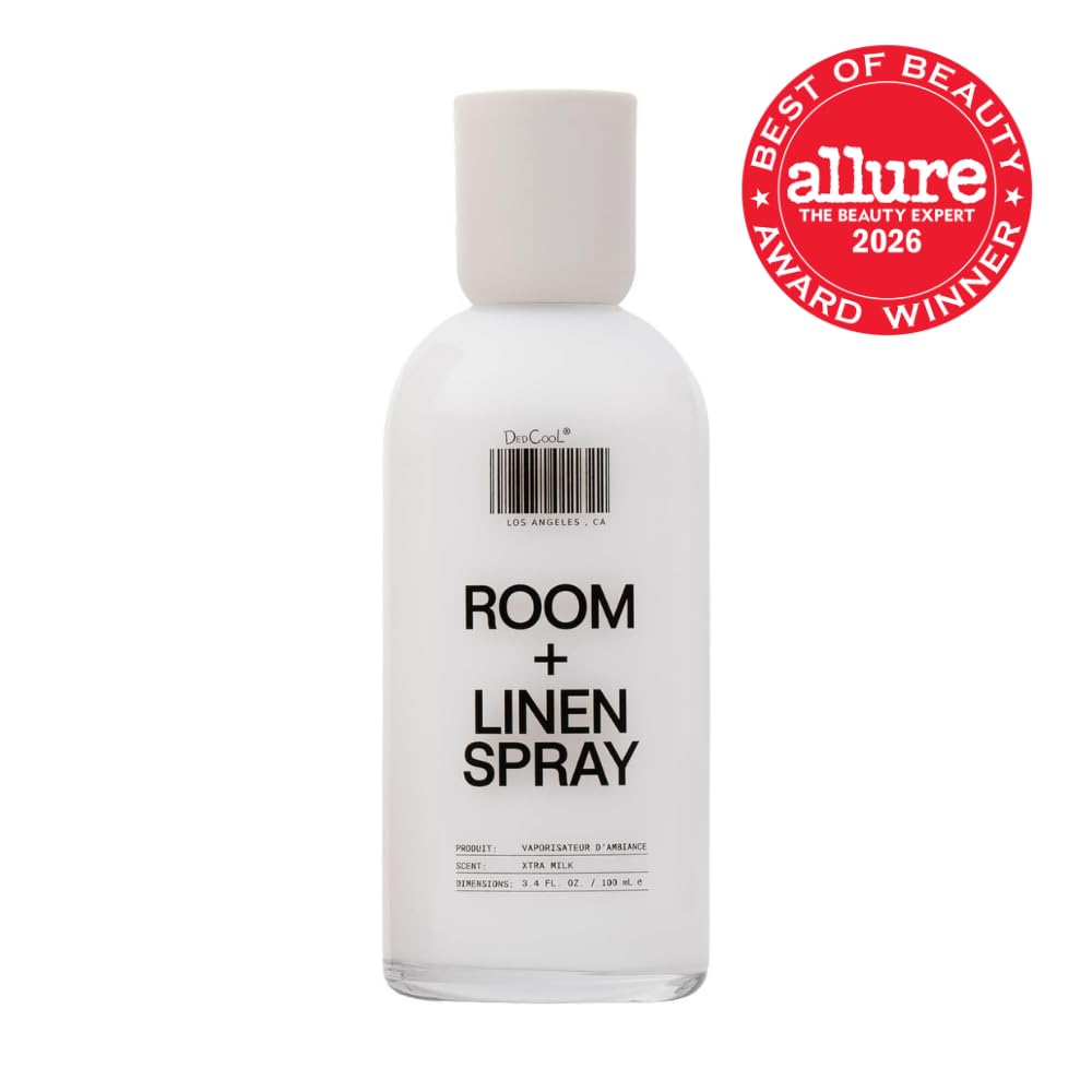 DedCool, Room + Linen Spray in Xtra Milk, Essential Oil Infused, 3.4 fl oz