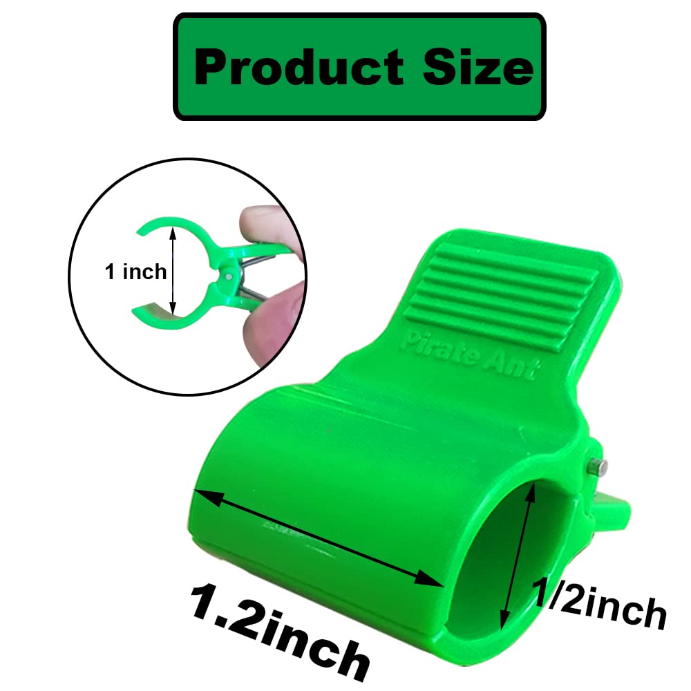 Greenhouse Clamps for 1/2 Inch PVC Pipe, Greenhouse Hoops,Support Frame, Grow Tunnel,Plant Support Garden Stakes.For Fixing Plant Cover, Garden Plastic Sheeting, Film Row Cover, Net.