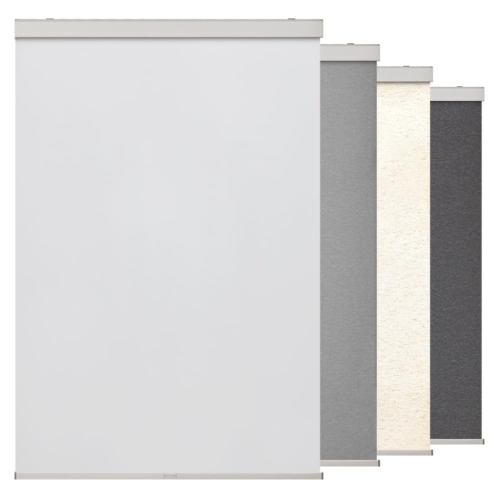 INZEBRIGH Cordless Roller Shades Free Stop Room Darkening Window Blinds