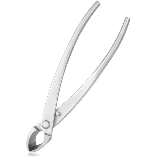 8 inch Concave Cutter, Stainless Steel Cutter for Bonsai & Gardening Pruning, Supplied By Jevie (Diagonal)