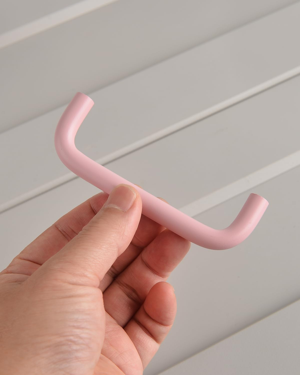 Funifiti Colorful Cute Pink Drawer Pulls Kids 3-3/4" Dresser Handles 5 Pack