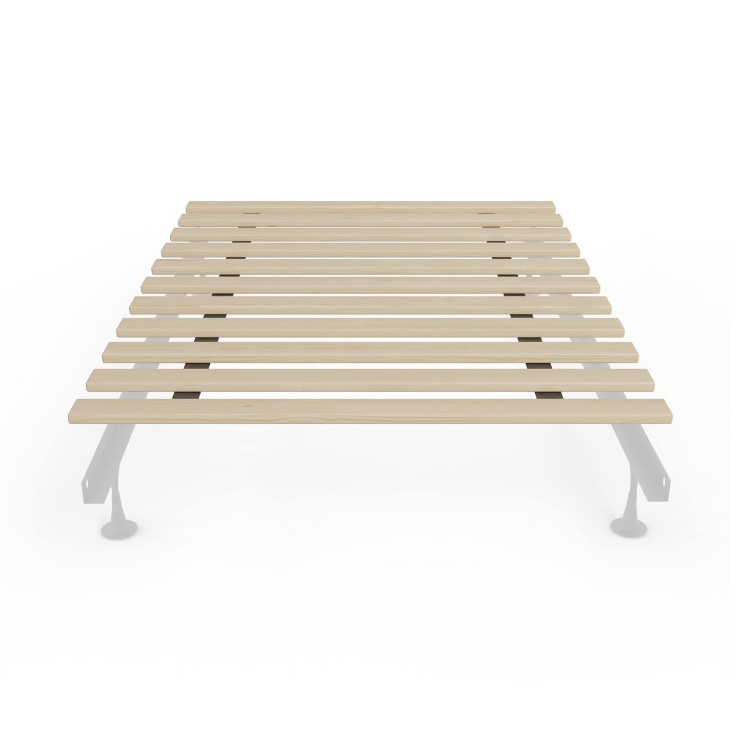 Greaton, 1-Inch Extra Heavy Duty Horizontal Wooden Bunkie Board/Bed Slats, Twin(39"), Beige