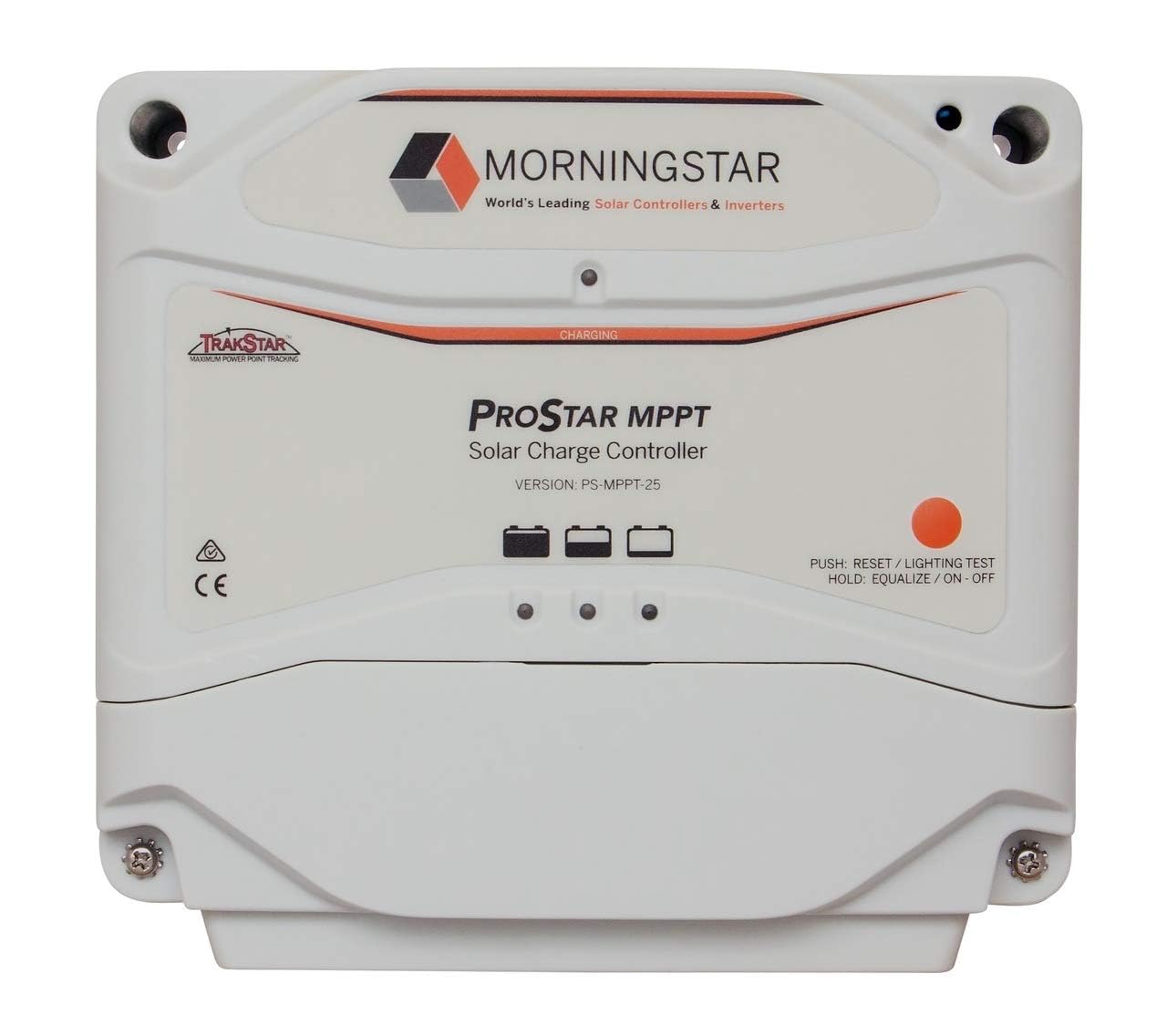 Morningstar Prostar 40A MPPT Solar Charge Controller (PS-MPPT-40) - Solar Panel Regulator, Supports 12V/24V LA/Lithium Batteries, LVD/Lighting Control, HazLoc Rated, Low Noise - Designed in The USA
