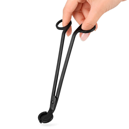 CHEFBEE Black Stainless Steel Candle Wick Trimmer